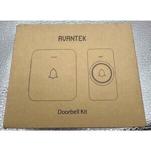 Avantek CB-11 Wireless Doorbell Kit Black - New